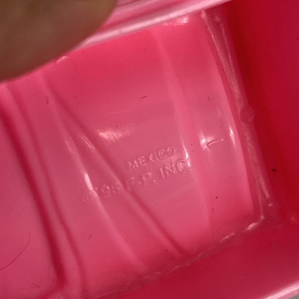 Vintage Fisher Price Little People Home‎ Sweet Home Doll House Bed Pink 1996